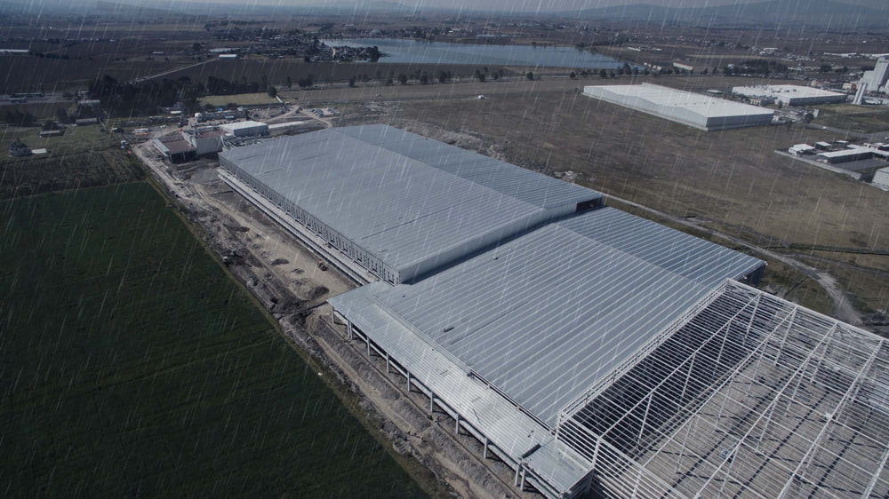 Protección de naves industriales en Temporada de lluvias